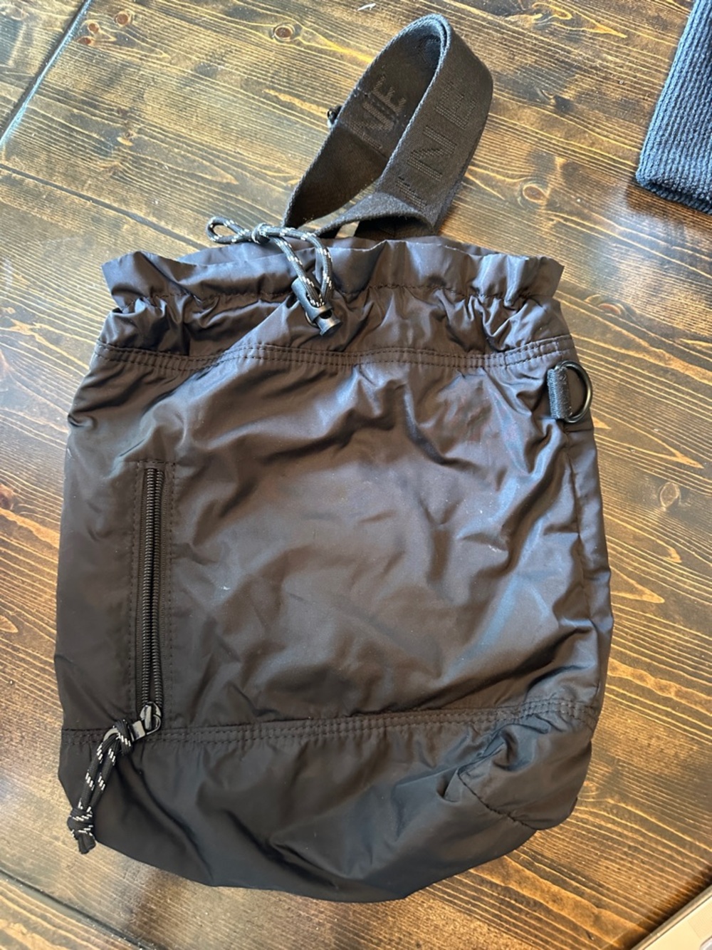 OFFLINE by Aerie Black Crossbody Drawstring Bag - Women